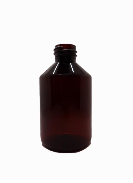 200ml Amber Cosmo Veral Bottle, 28/410 Neck.